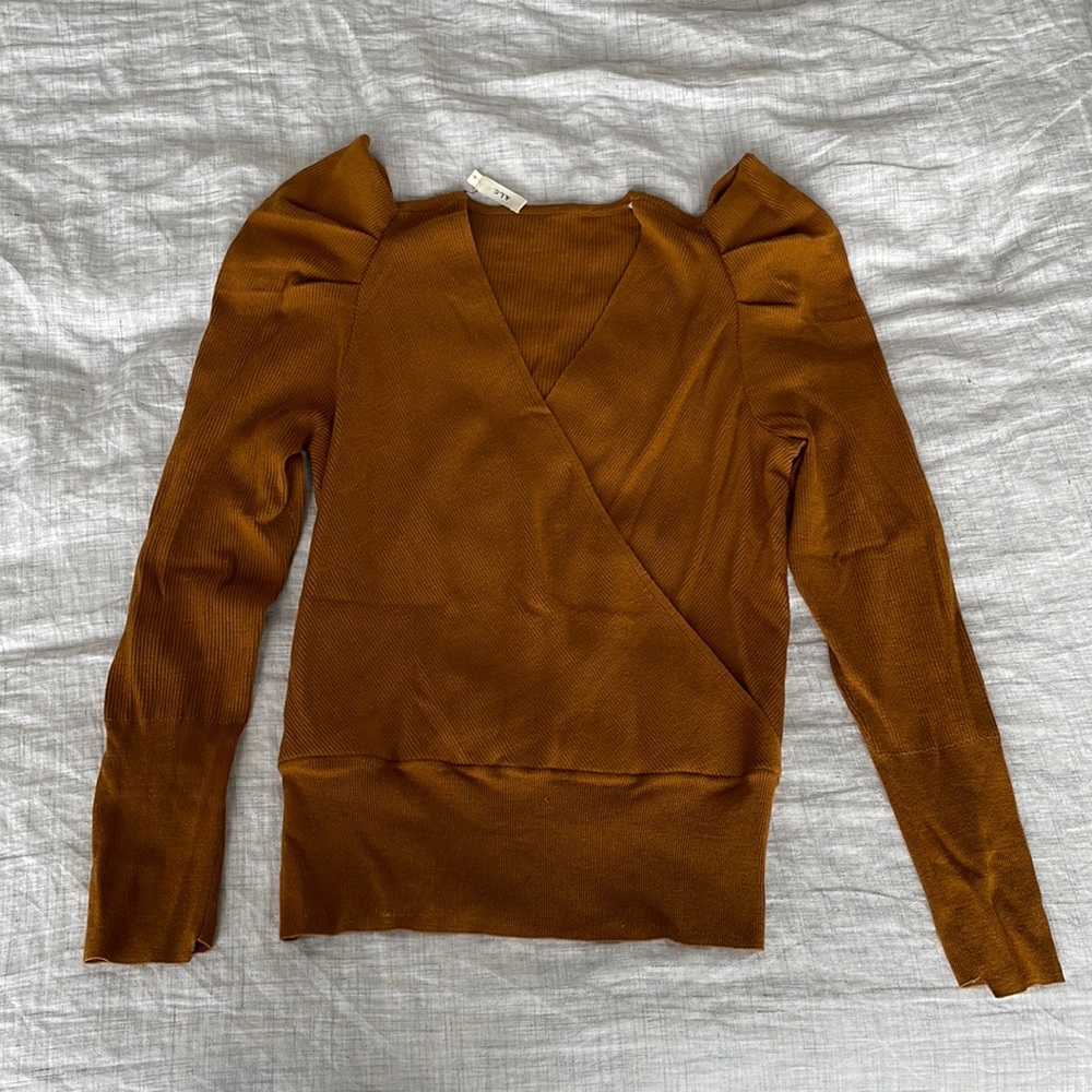 ALC puff sleeve sweater